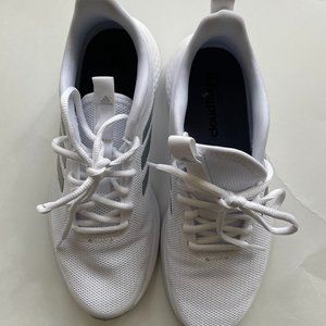 Adidas Fluidstreet Women's Running Sneakers Sz 8.5 White G58104